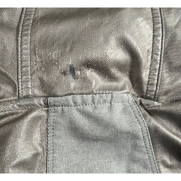 Nike Pro Running Jacket Womens Gray Red Hooded Full Zip Stretch Sz. S - Picture 10 of 10